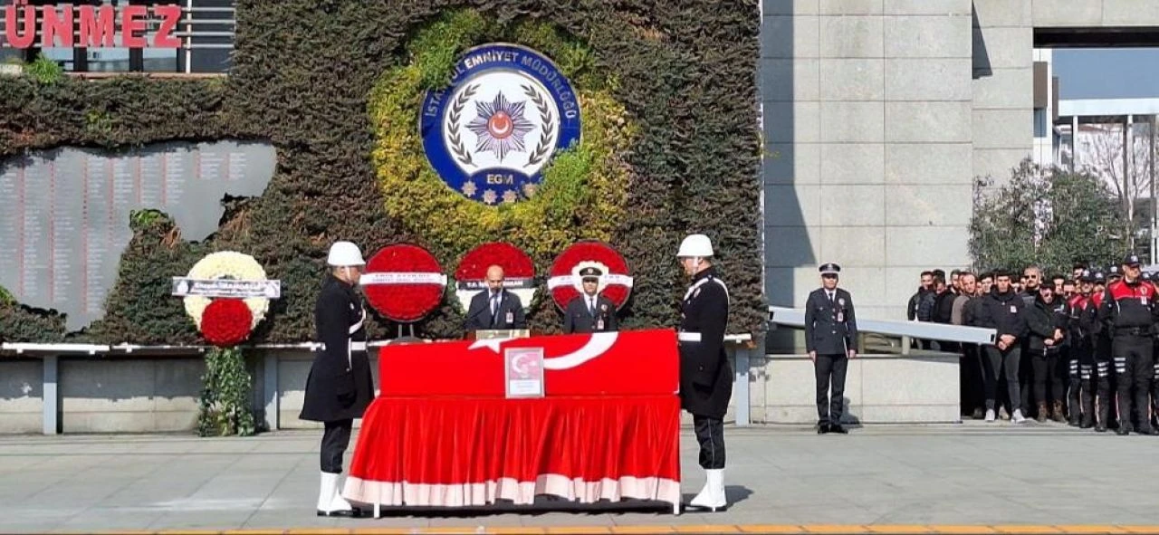 Şehit Polis Memuru Furkan Bor için tören düzenlendi