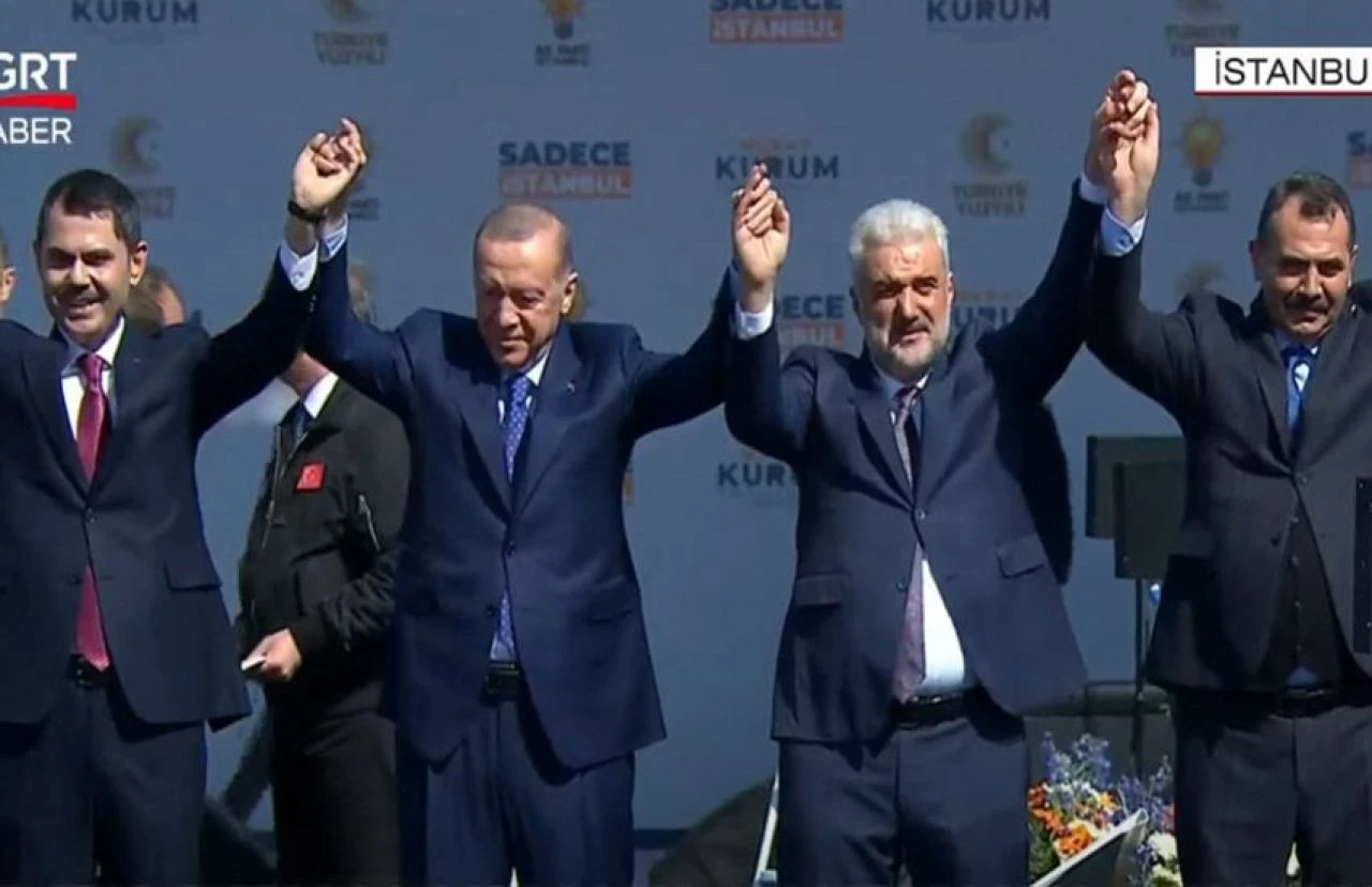 AK Parti 'Yeniden Büyük İstanbul' mitingi: Cumhurbaşkanı Erdoğan konuşuyor - 5. Resim