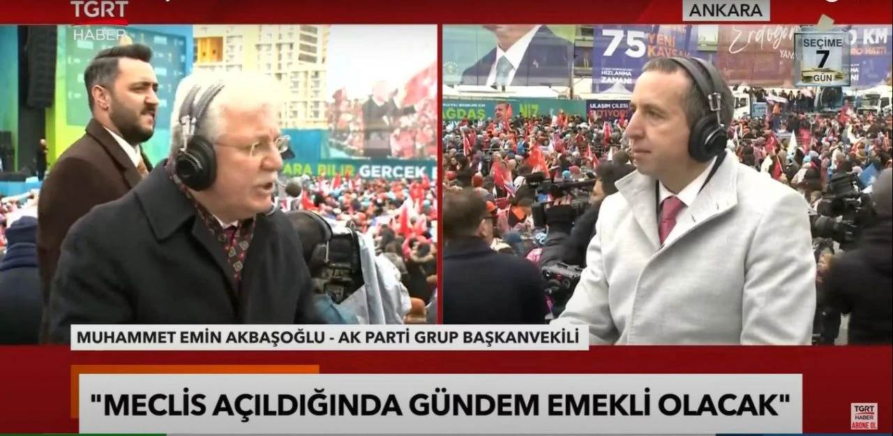 AK Parti’li Akbaşoğlu tarih verdi: Meclis açıldığında gündem emekli olacak - 1. Resim