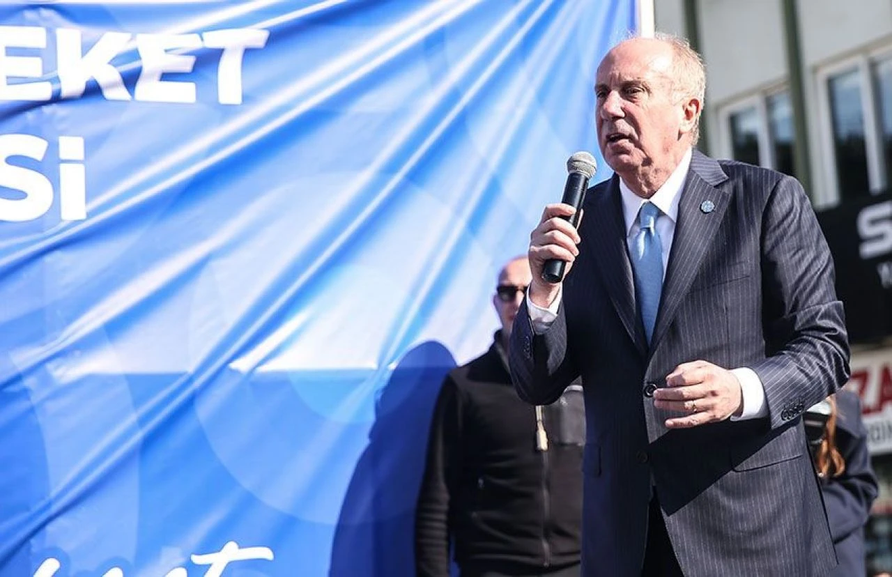 İnce’den muhalefete tepki: CHP ve DEM Parti gizli ittifak yapıyor