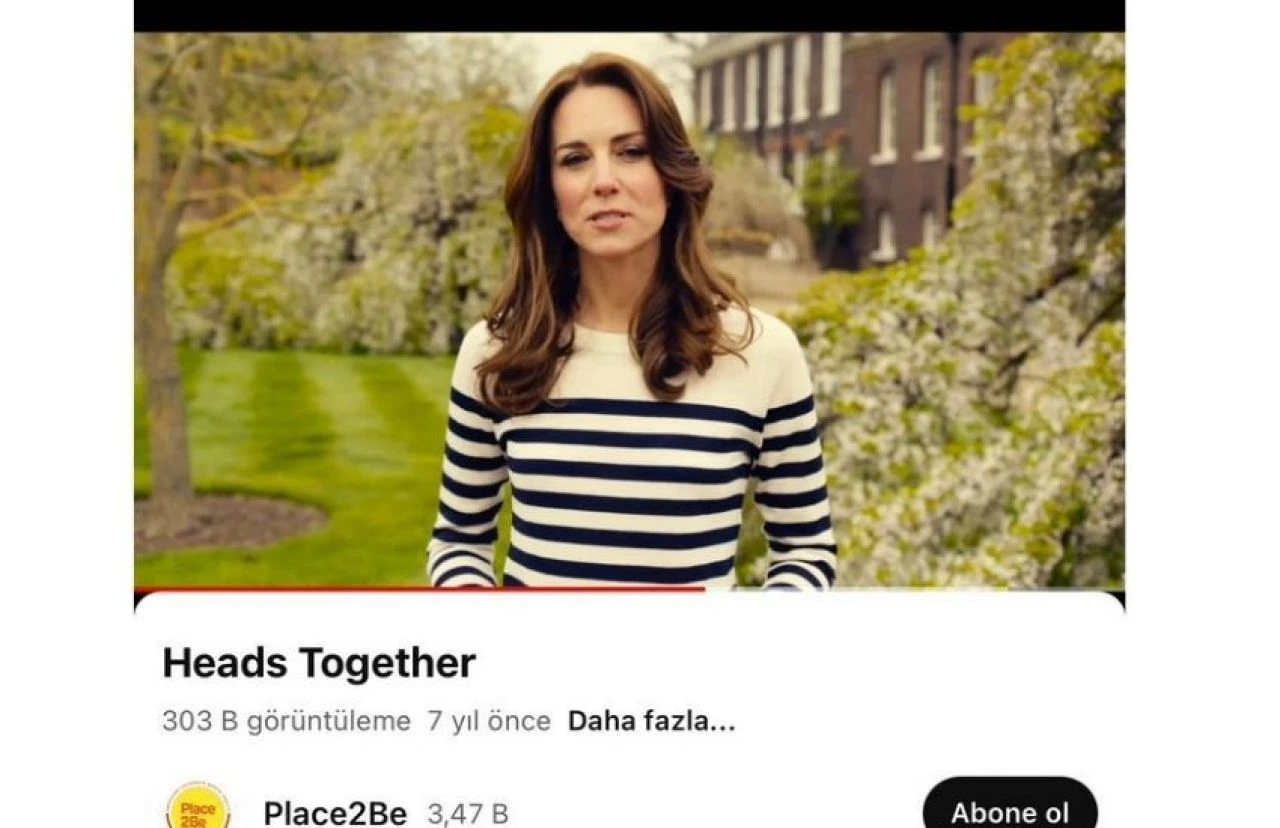 Kate Middleton'ın konuşması ve görüntüsünün yapay zekayla hazırlandığı iddia edildi