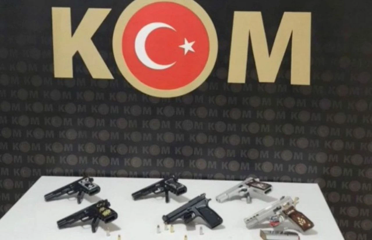 Mercek-14 operasyonlarında 852 silah bulundu