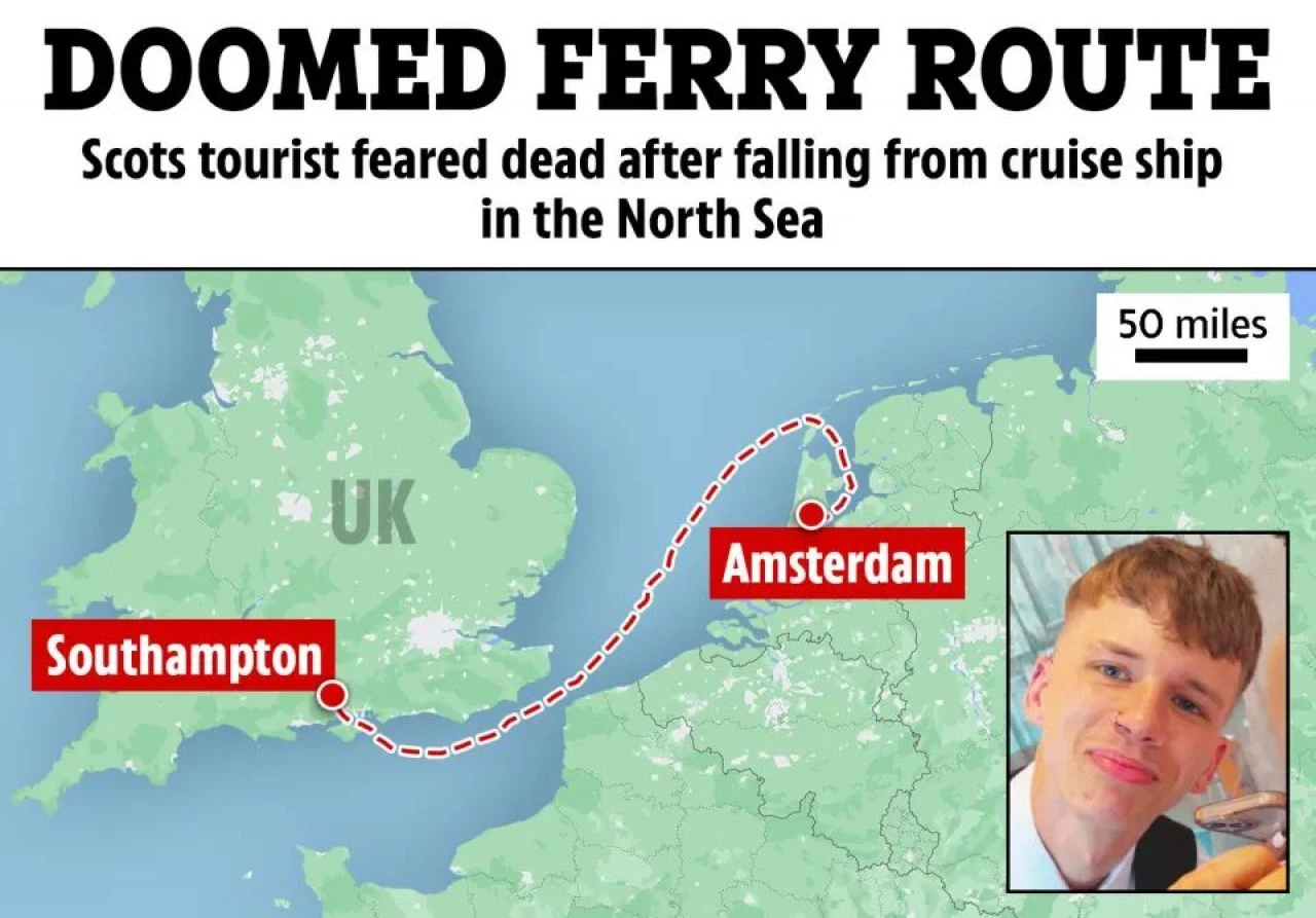 Kruvaziyerde korkunç ölüm! Eşine son bir mesaj attı ve kayıplara karıştı