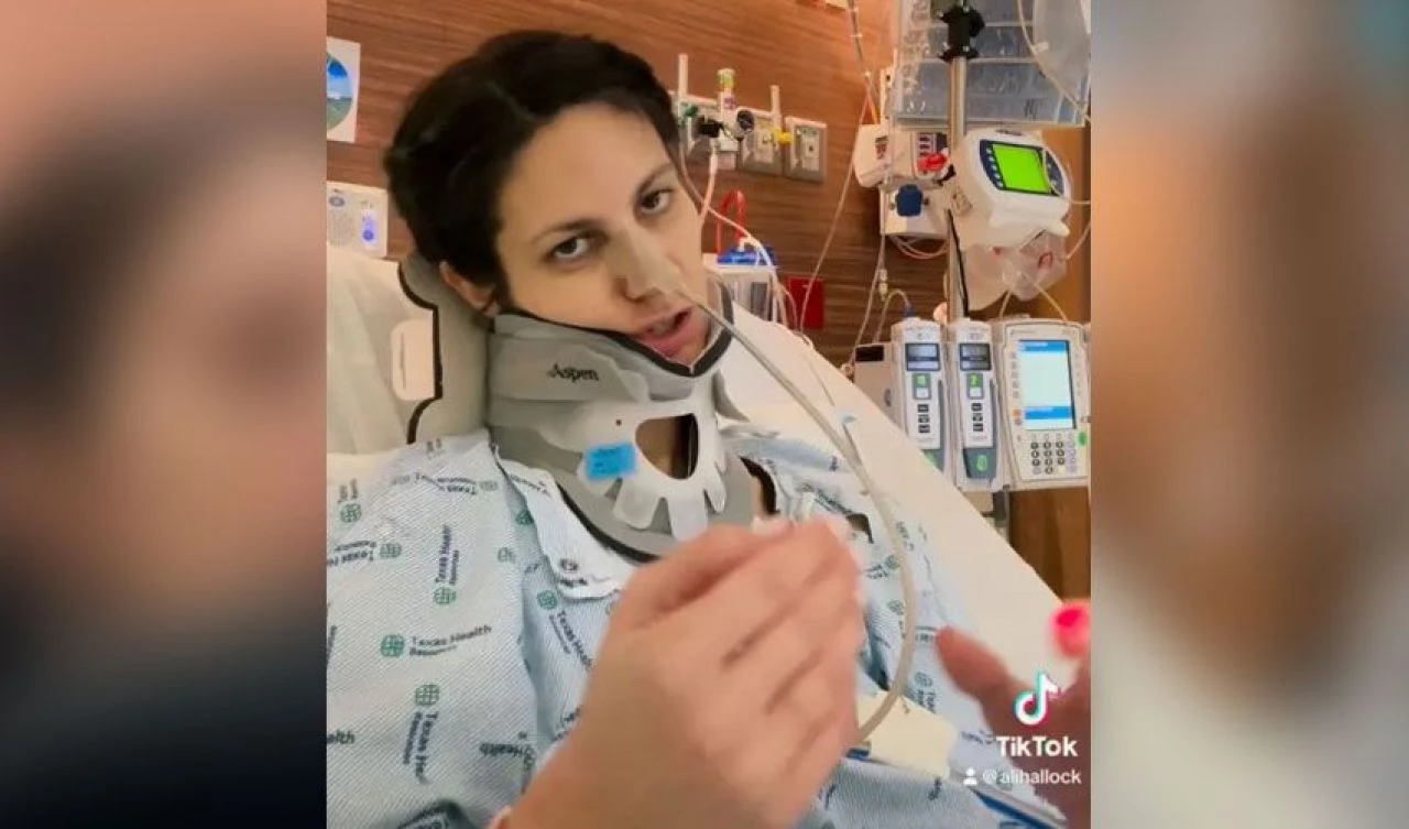 Migren için yaptırdığı botoks felç etti: Kendi tükürüğümde boğuldum