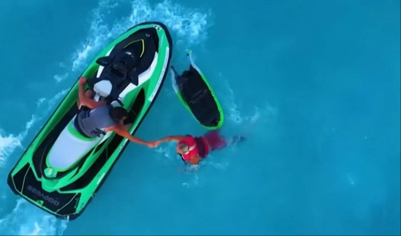 Survivor'da feci jet ski kazası: Nagihan Karadere ölümden döndü