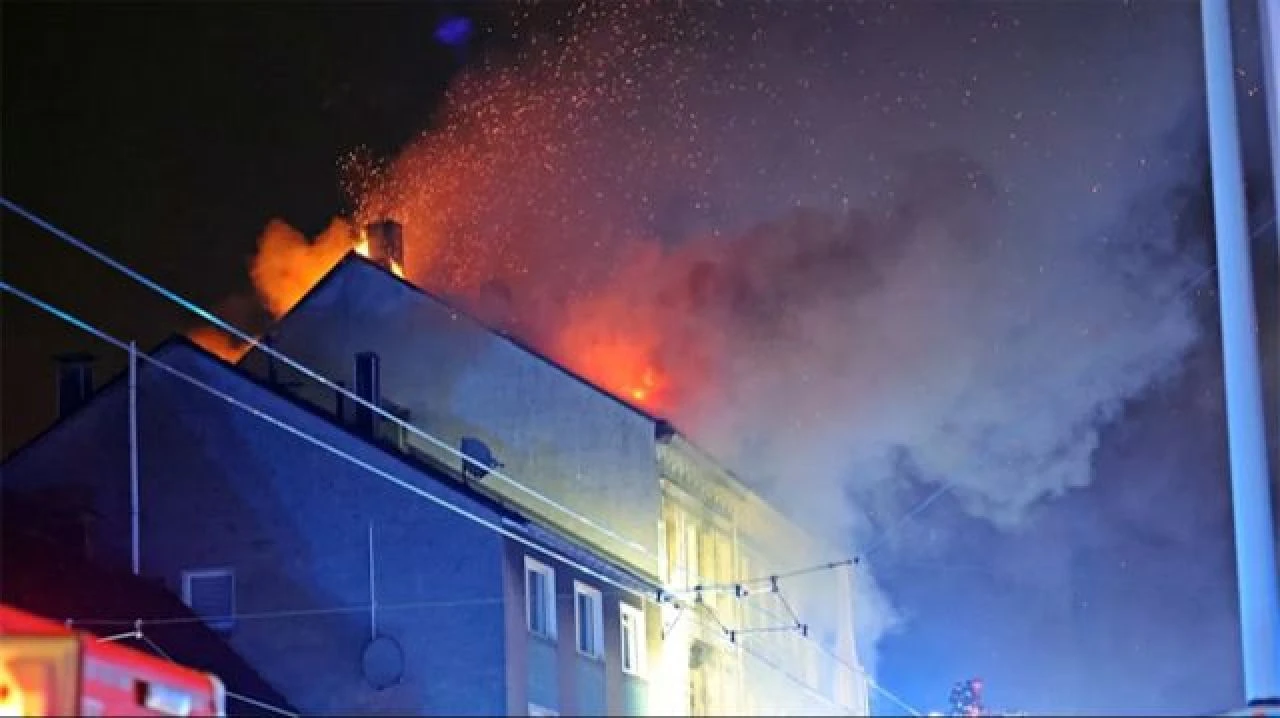 Almanya'da Türklerin öldüğü <a href=