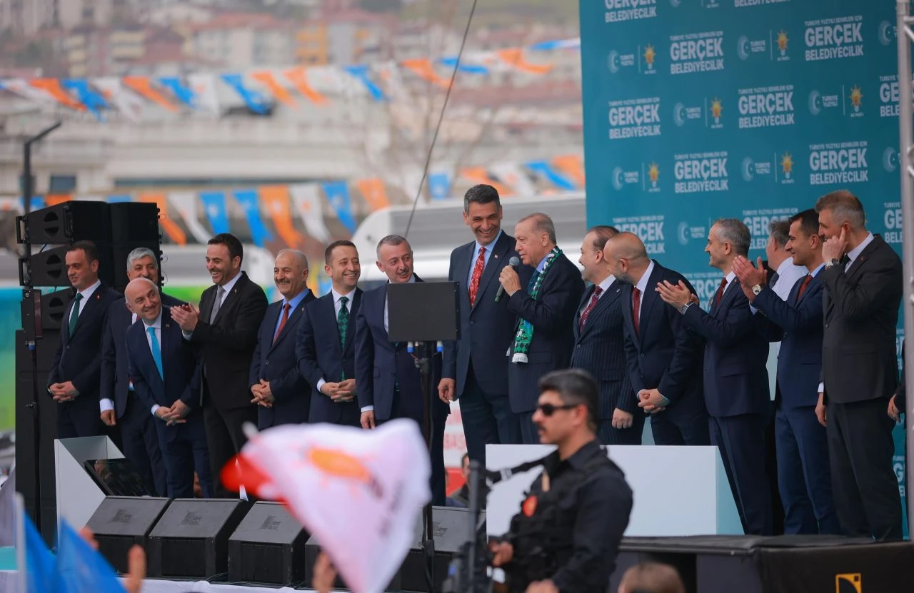 Cumhurbaşkanı Erdoğan görünce hayretini gizleyemedi - 1. Resim