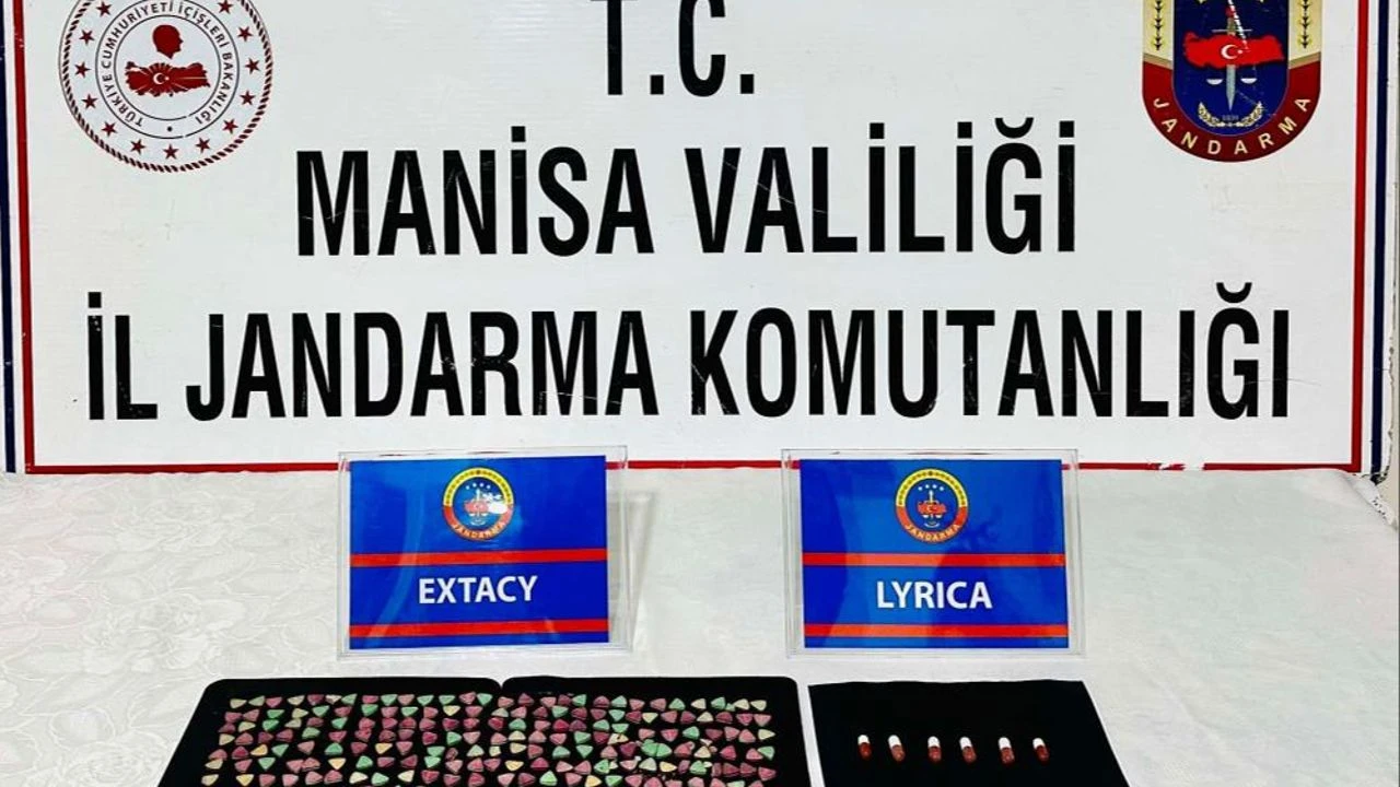 Manisa’da 198 uyuşturucu hap ele geçirildi