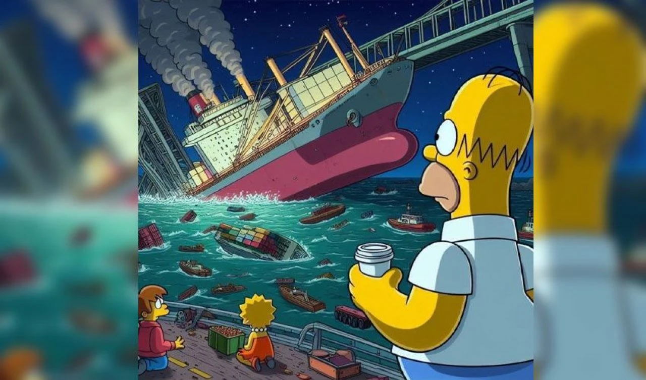 Simpsonlar bunu da mı bildi? Kazanın yeri ve zamanı bile örtüşüyor - 2. Resim