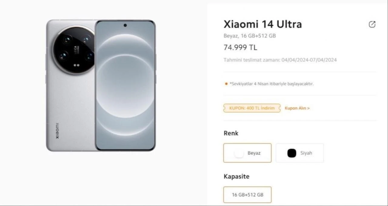 Xiaomi 14 Ultra Türkiye'de satışa çıktı: İşte iPhone ile yarışan fiyatı! - 1. Resim