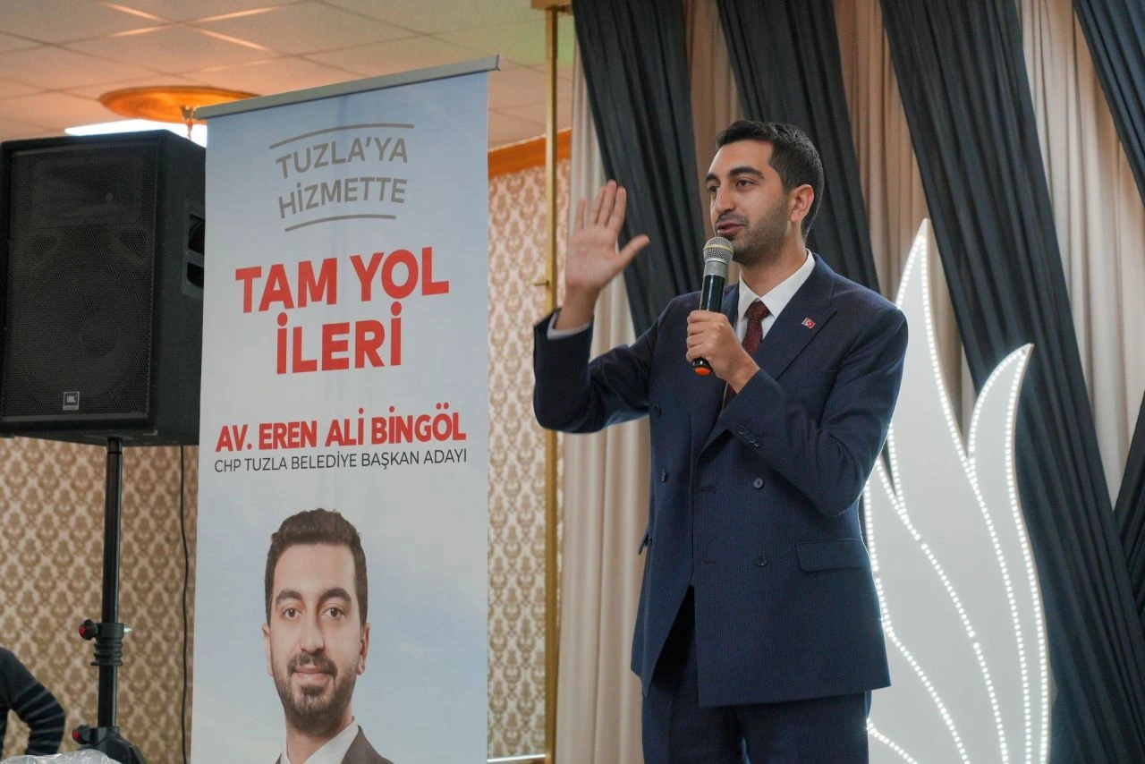CHP Tuzla Belediye Başkan adayı Eren Ali Bingöl'ün hayatına dair bilgiler