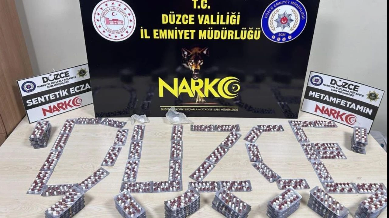 Düzce’ye uyuşturucu getirirken yakalanan 3 kişi tutuklandı