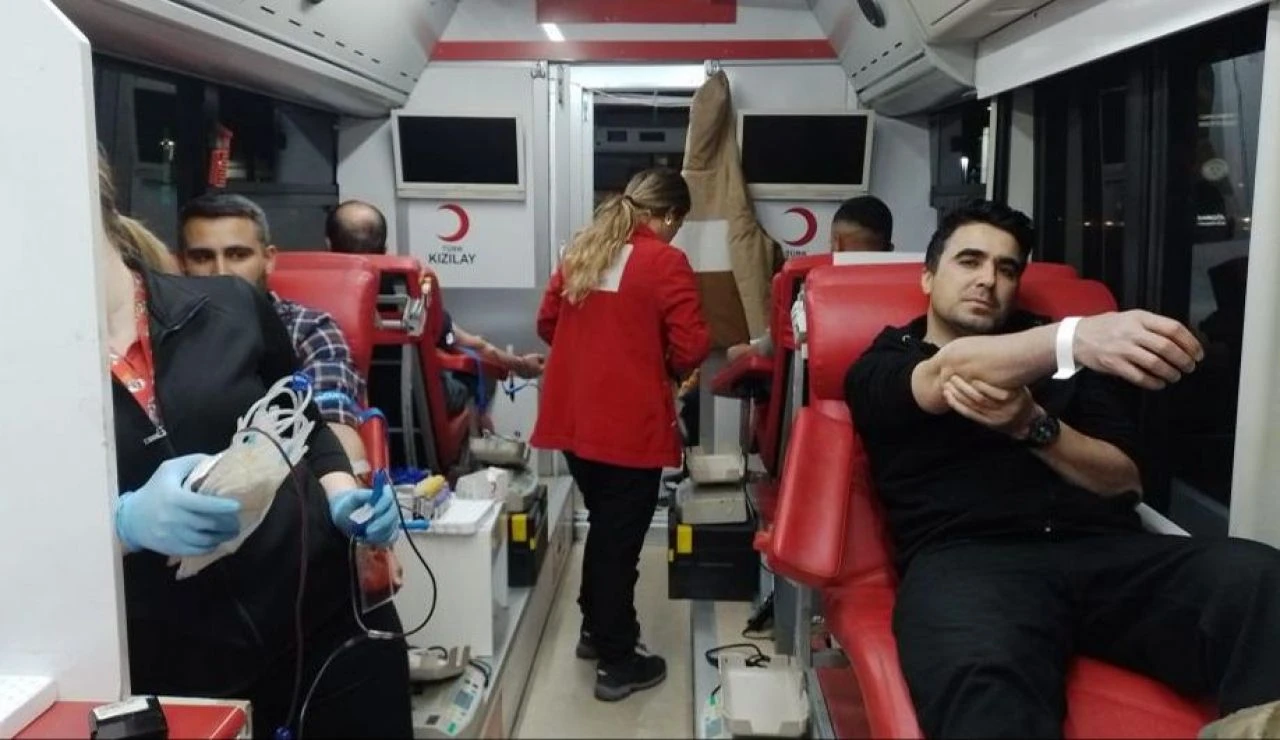 Kızılay'dan iftardan sonra kan bağışı kampanyası!  - 1. Resim
