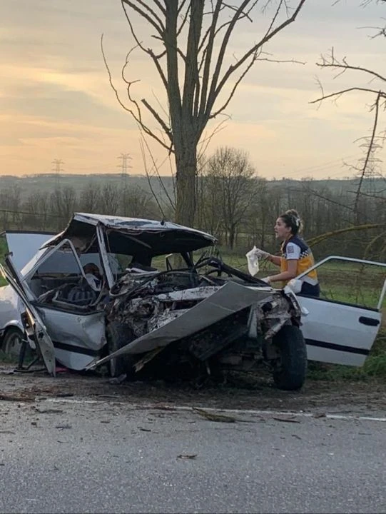 Sakarya'da korkunç kaza! Anne ve oğlu hayatını kaybetti
