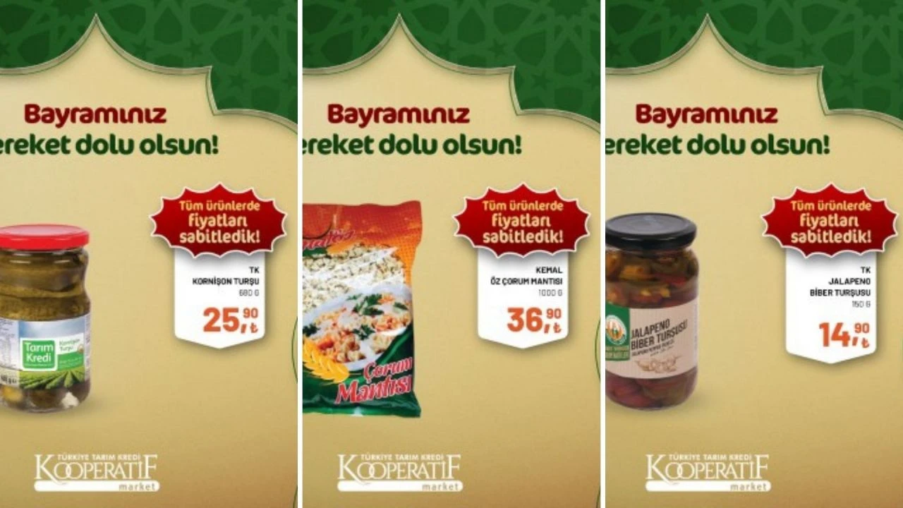 Tarım Kredi Kooperatiflerinde kaymak gibi bayram bereketi! 30 Mart - 14 Nisan 2024 tarihli indirimli ürünleri tam listesi - 2. Resim