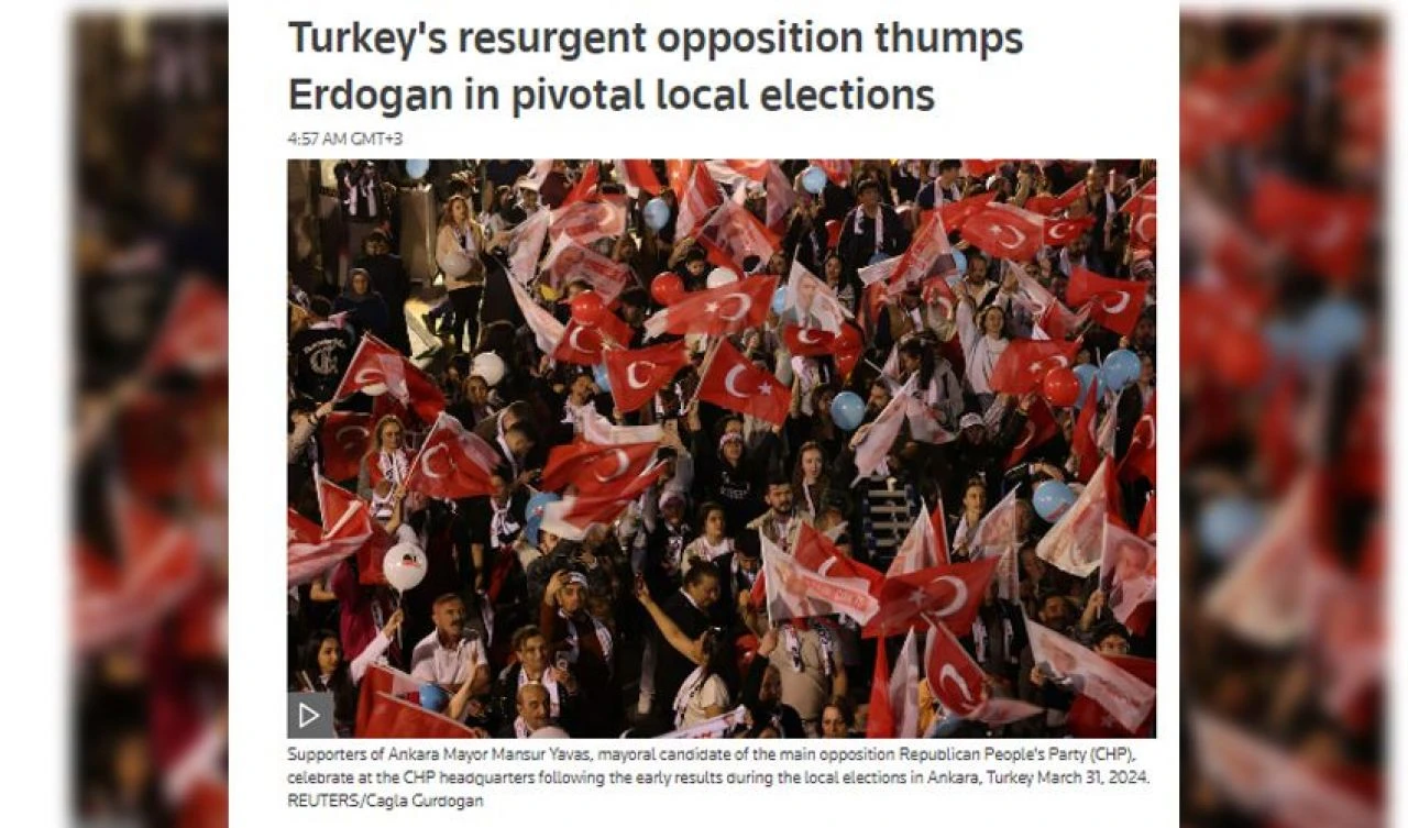 2024 yerel seçimleri dünya basınında! İşte ilk manşetler - 1. Resim