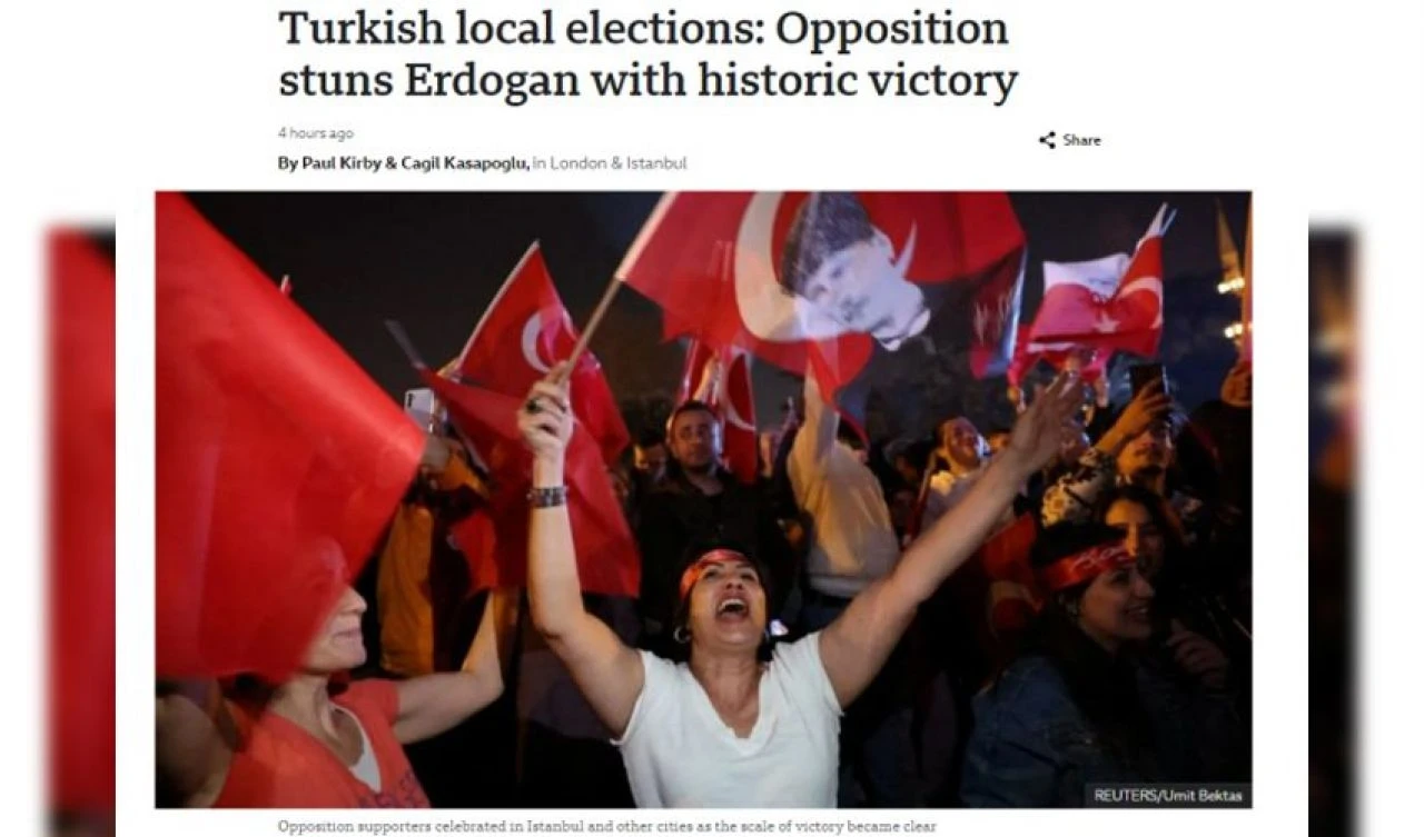 2024 yerel seçimleri dünya basınında! İşte ilk manşetler - 4. Resim
