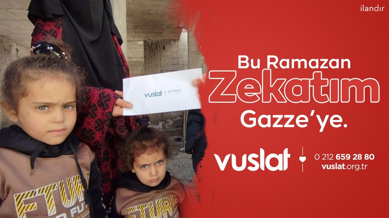 Bu Ramazan zekatım Gazze'ye