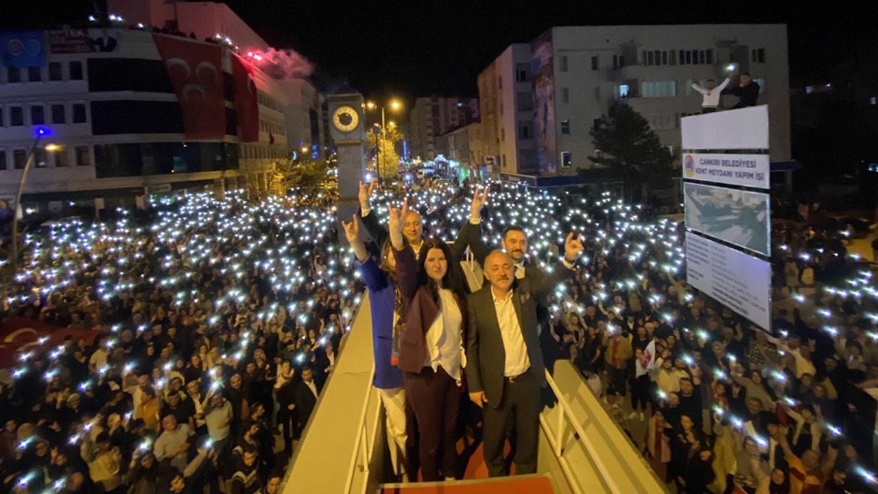 Çankırı’da zafer MHP’nin oldu: Bu hepimizin başarısı