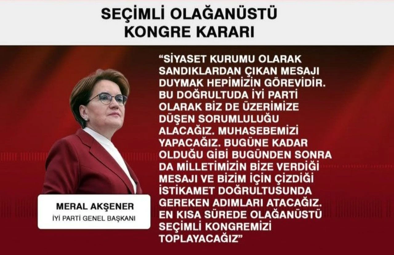 İde'den İYİ Parti çıkışı: Kardeşlik yaptığım Akşener'in bırakması gerekiyor - 1. Resim
