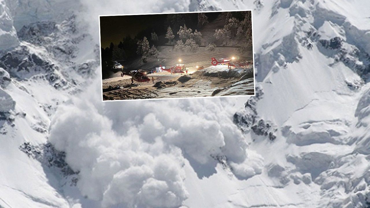 İsviçre Alpleri&#039;nde çığ felaketi: 3 ölü, 1 yaralı!