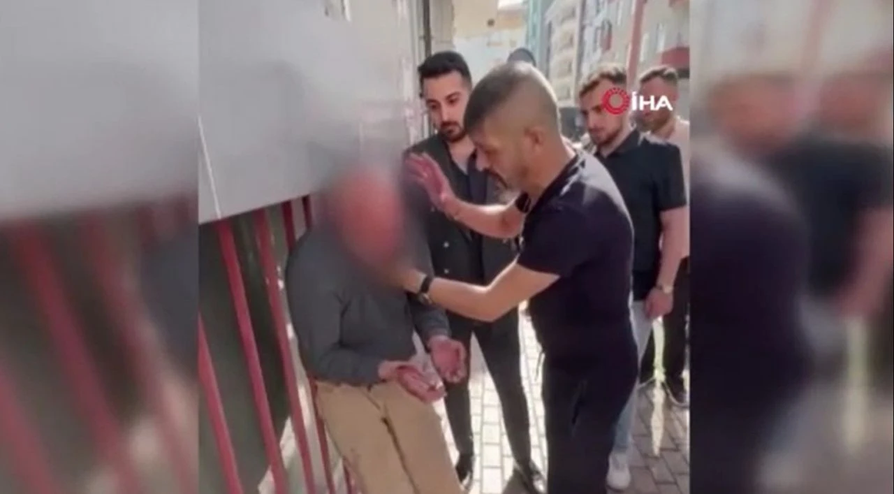 Yaşlı kadına parkta taciz! Meydan dayağı attılar