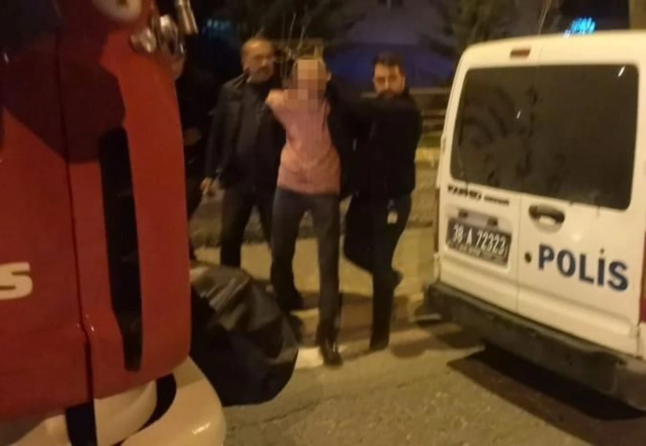 Kayseri'de korku dolu anlar! Aranan şahıs ailesini rehin aldı - 2. Resim