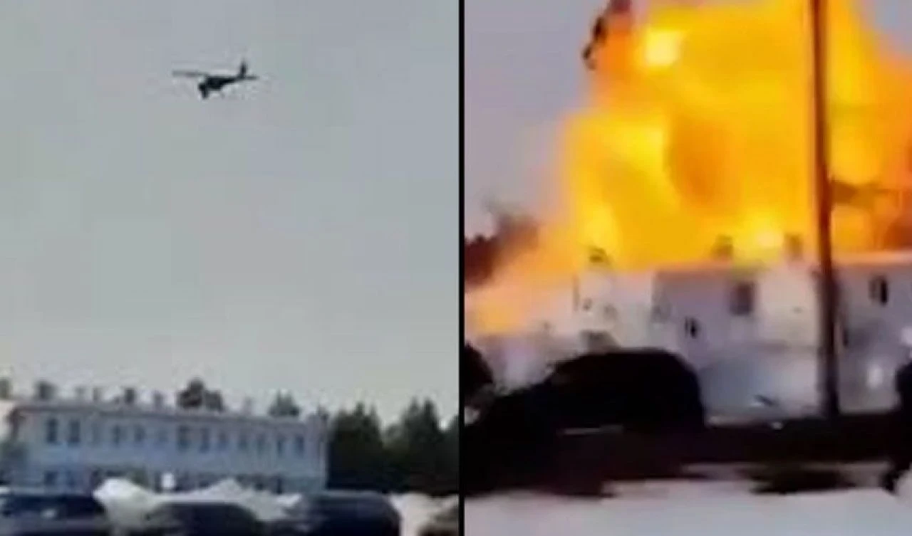 Rus lider Putin'in savaş fabrikalarına saldırı: Yaralılar var