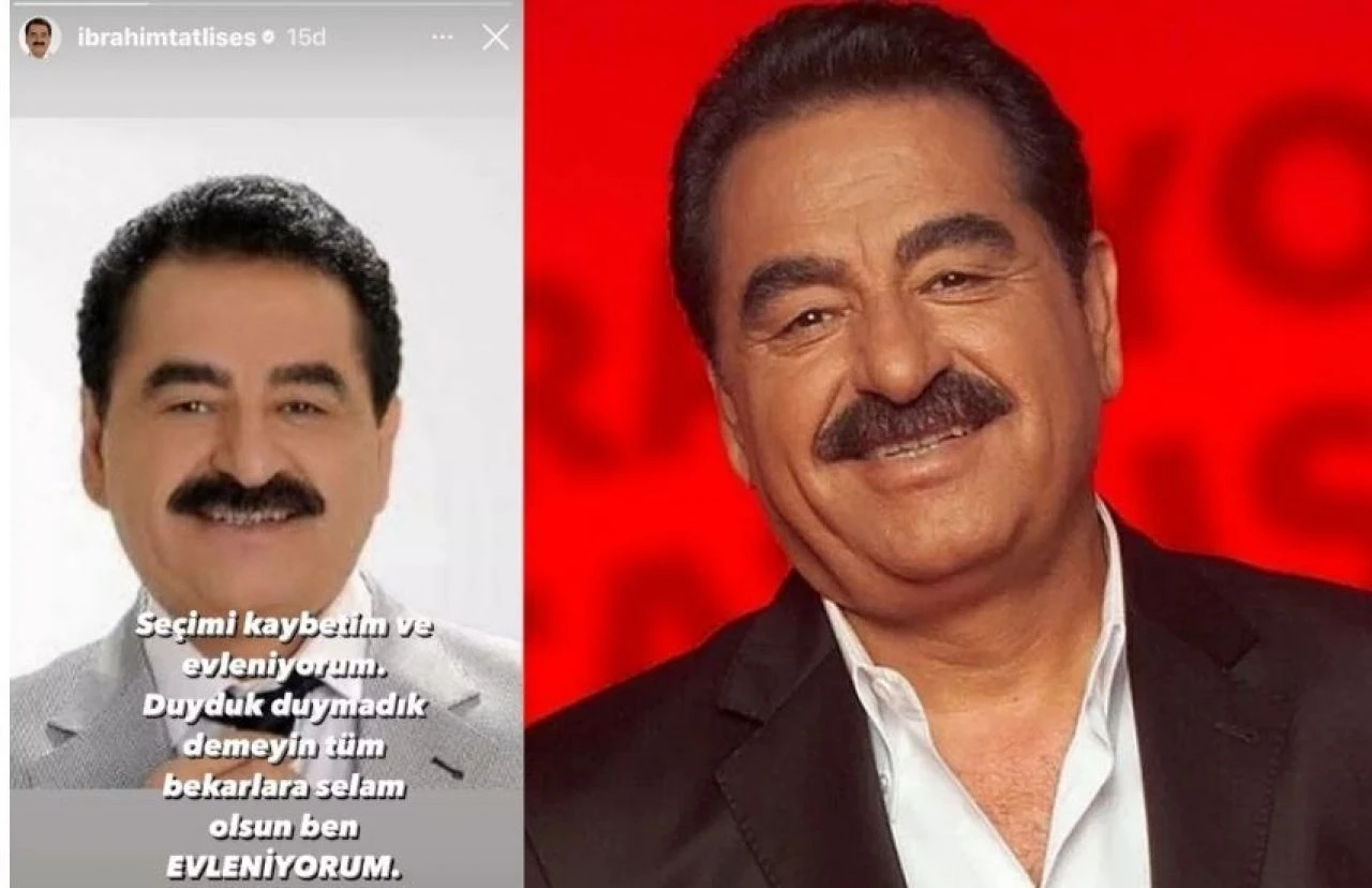 İbrahim Tatlıses'in "Evlendim" çıkışının nedeni belli oldu
