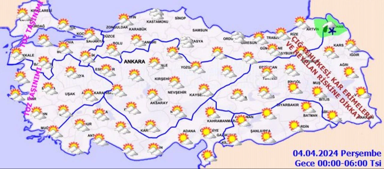 Meteoroloji'den 3 Nisan Çarşamba hava tahmin raporu! Bugün hava nasıl olacak? İstanbul, Ankara, İzmir ve il il hava durumu