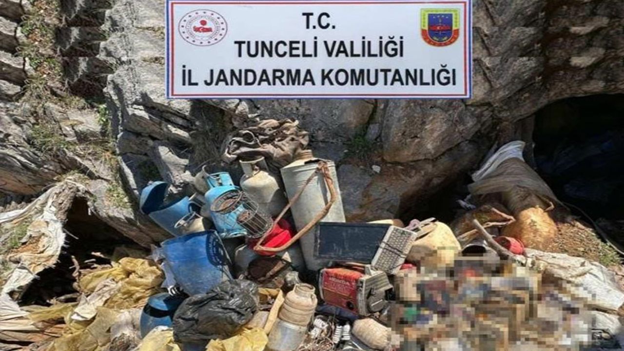 Tunceli&#039;de terör örgütüne büyük darbe! İnleri imha edildi