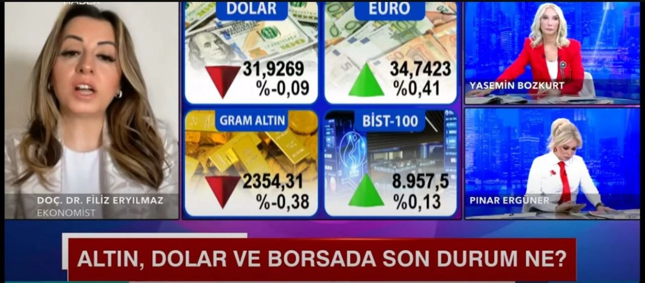 Altın, dolar ve borsada yatırımcıyı neler bekliyor? Doç. Dr. Filiz Eryılmaz yorumladı