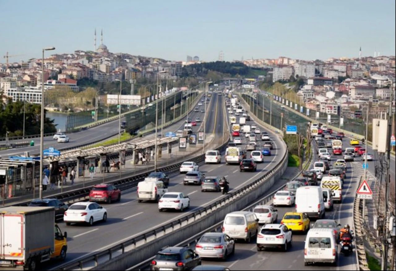 İstanbul'da bayram öncesi trafik yoğunluğu