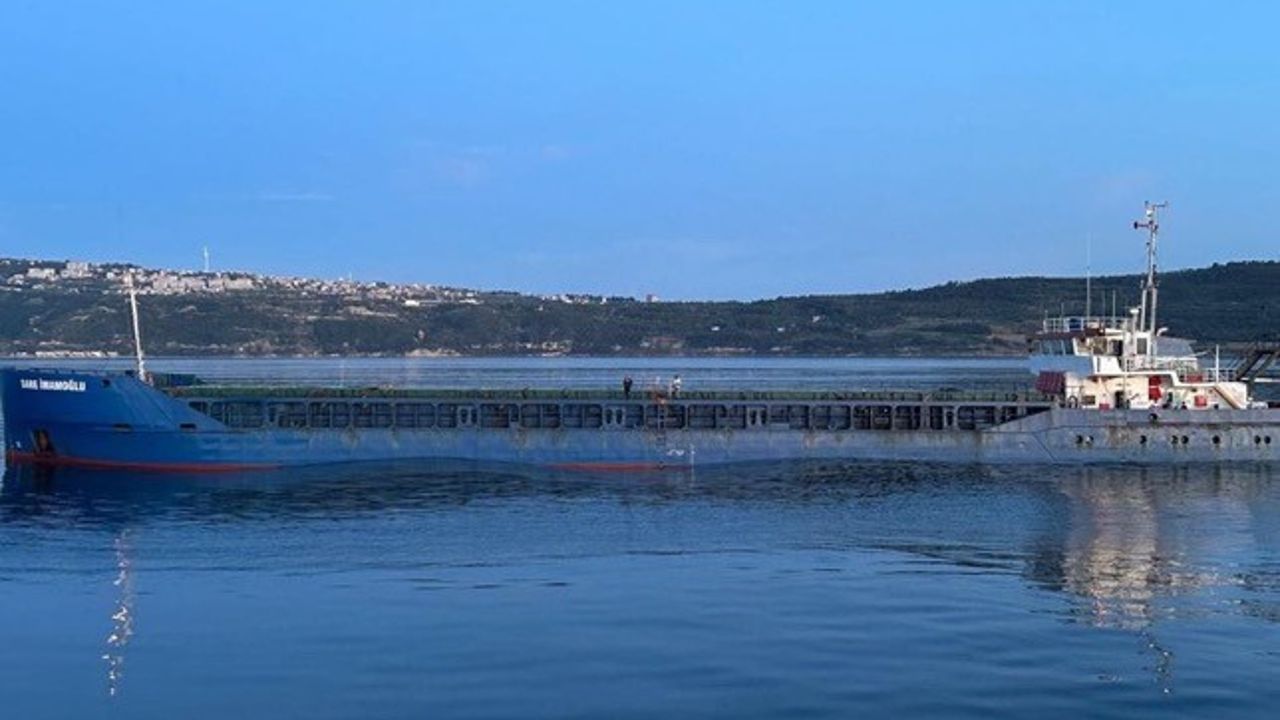 Çanakkale Boğazı’nda gemi arızası