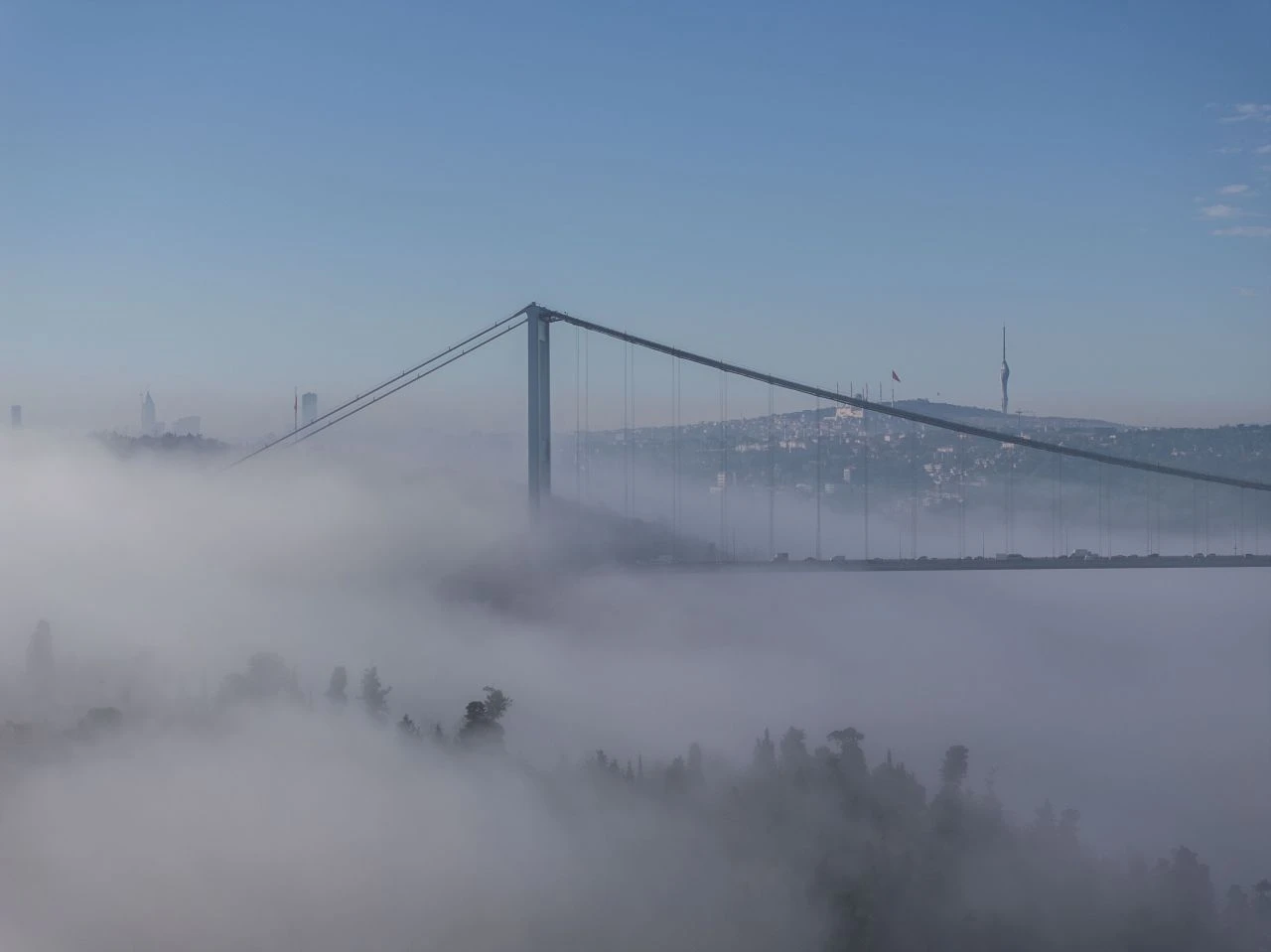 İstanbul Boğazı'nda sis: Gemi trafiği askıya alındı - 2. Resim