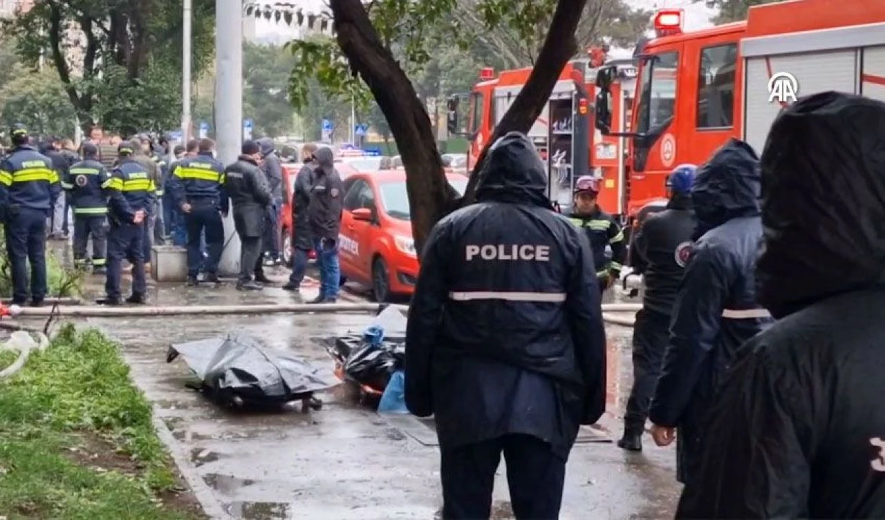 Tiflis'te atış poligonunda patlama: Ölü ve yaralılar var - 1. Resim
