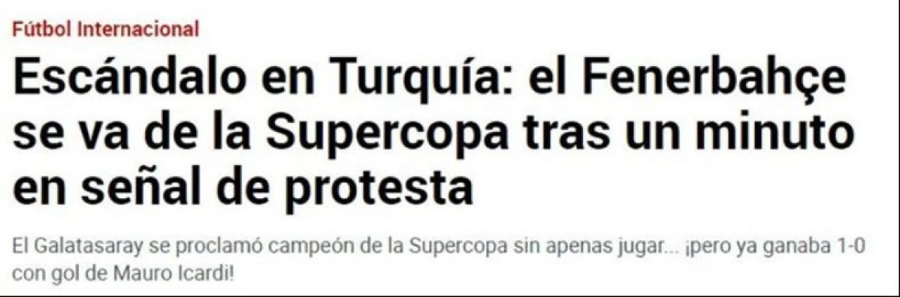 Fenerbahçe'nin sahadan çekilmesi Avrupa'da büyük ses getirdi - 2. Resim
