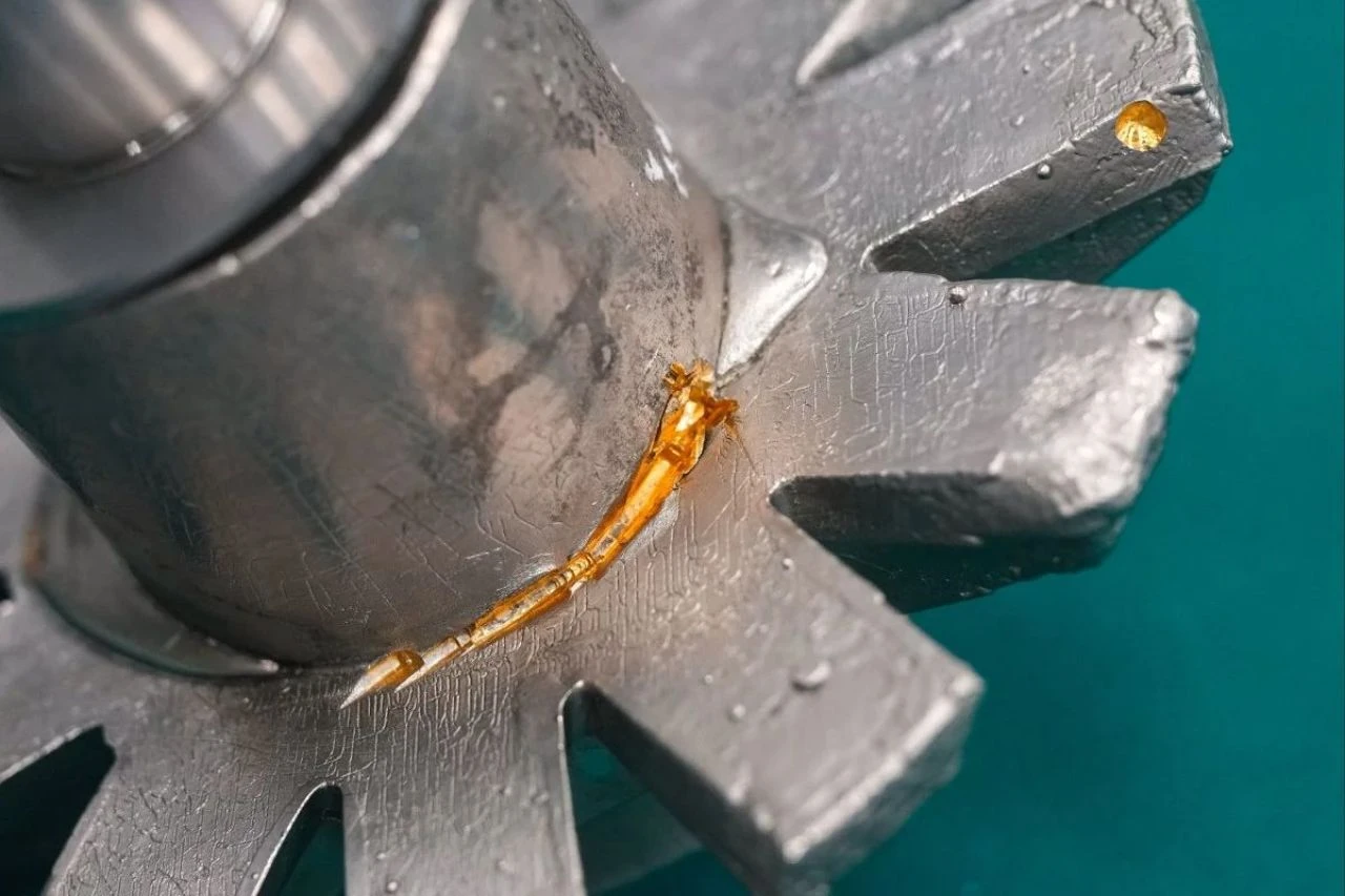 Hava kompresörlerinin içine saklamışlar! Şehrin en büyük altın kaçakçılığı