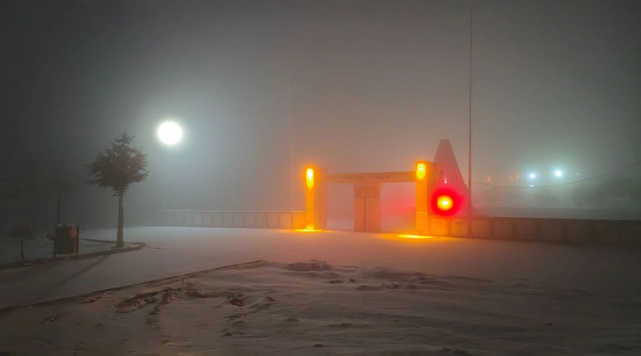 Nisan ayında kar sürprizi