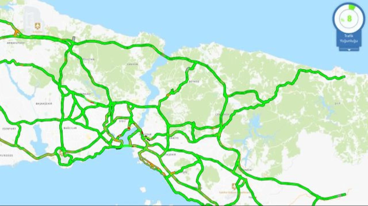 Keşke hep böyle olsa! İstanbul'da özlenen manzara