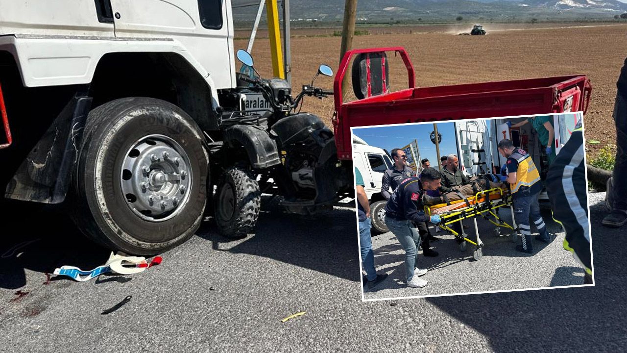 Manisa’da feci ATV kazası: 1 ölü!