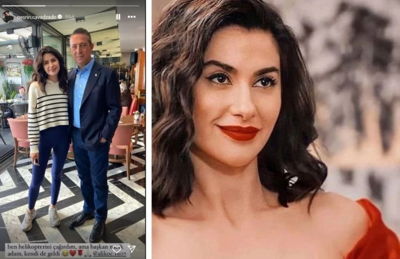 Nesrin Cavadzade ile Ali Koç'un paylaşımına beğeni yağdı - 1. Resim