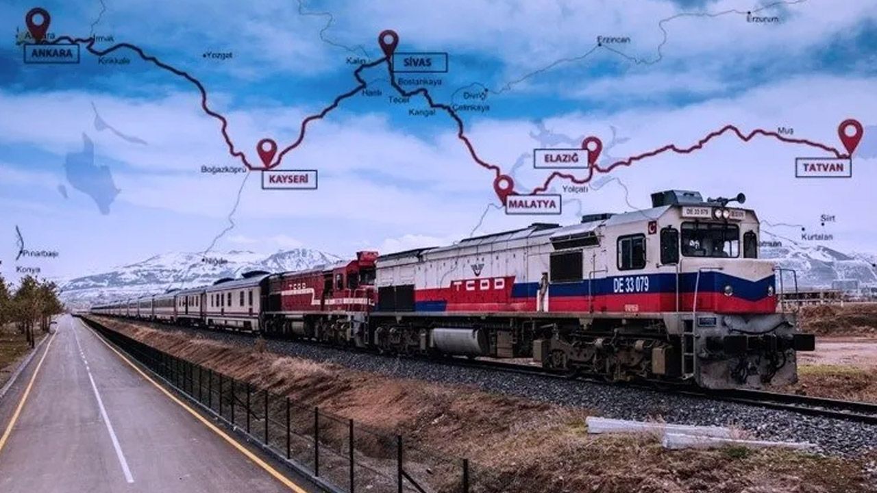 Ankara-Diyarbakır-Tatvan yeni tren ağı! Seferler 17-19 Nisan 2024&#039;te seferlere başlayacak