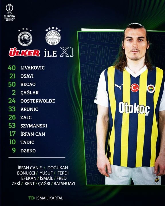 İsmail Kartal'dan Olympiakos maçı öncesi 3 sürpriz! - 2. Resim