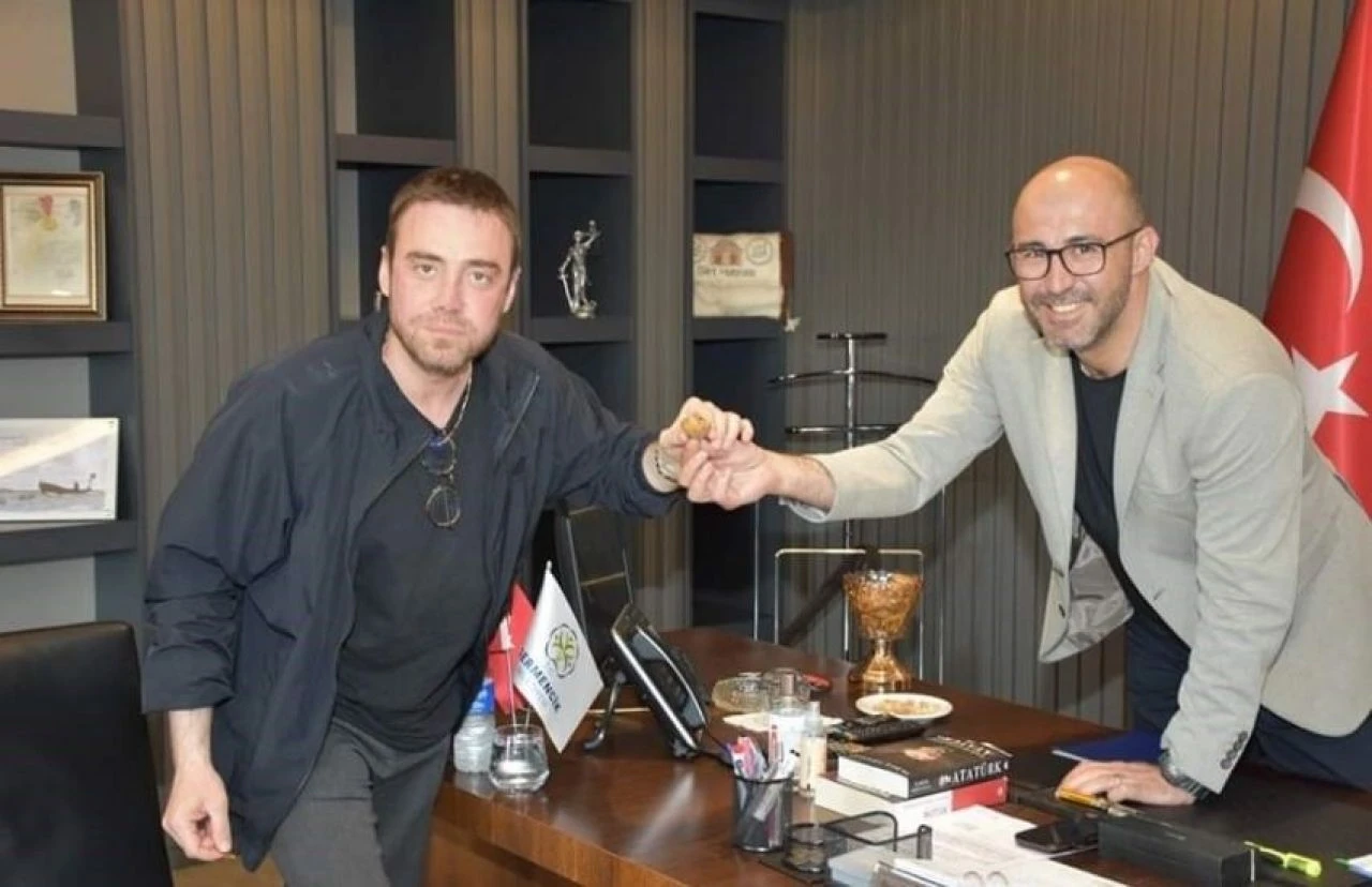 Murat Dalkılıç'tan Germencik belediye başkanına ziyaret