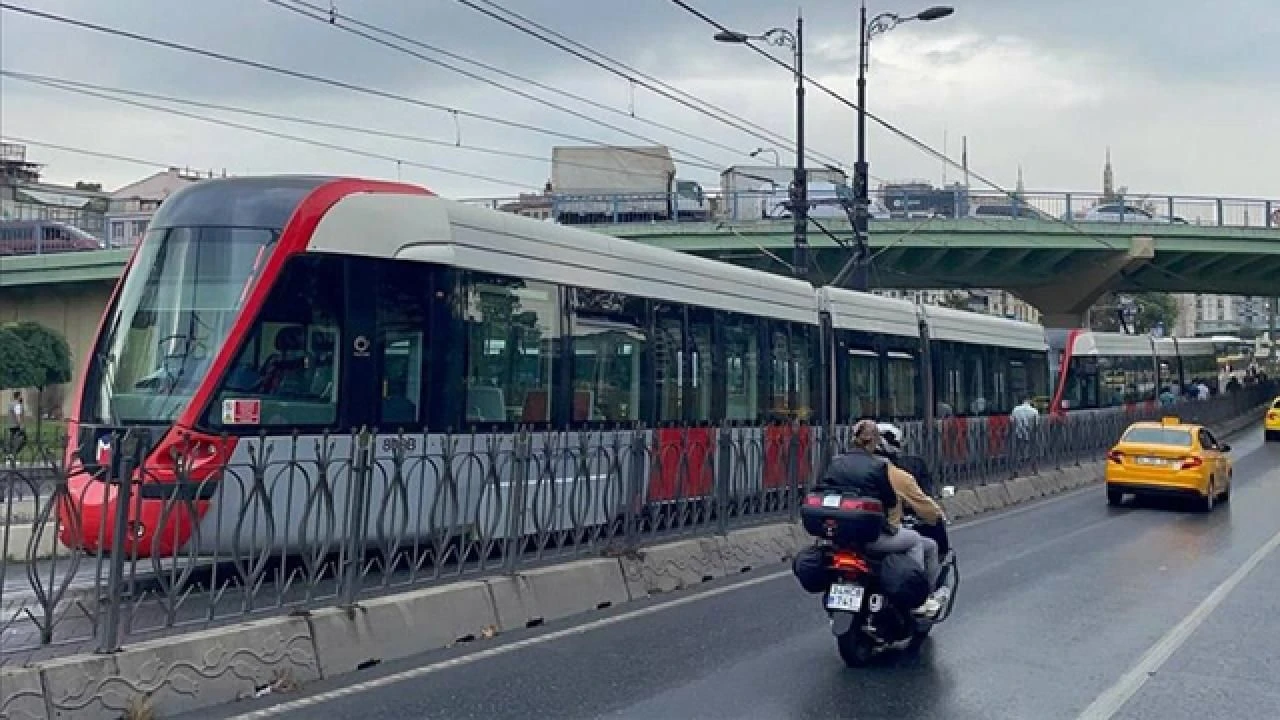 T5 Eminönü - Alibeyköy tramvay hattında teknik aksaklık oldu