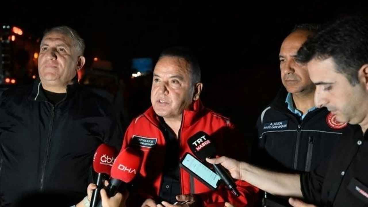 Teleferik kazası sonrası Muhittin Böcek&#039;ten açıklama