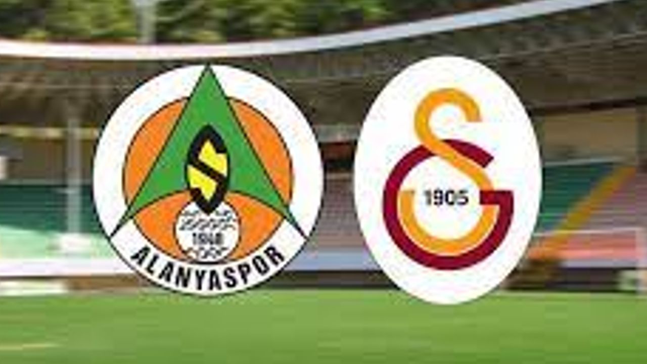 Alanyaspor - Galatasaray maçı 15 Nisan Pazartesi 20.00’da oynanacak