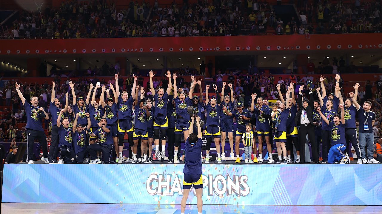 Fenerbahçe FIBA Kadınlar EuroLeague şampiyonu oldu