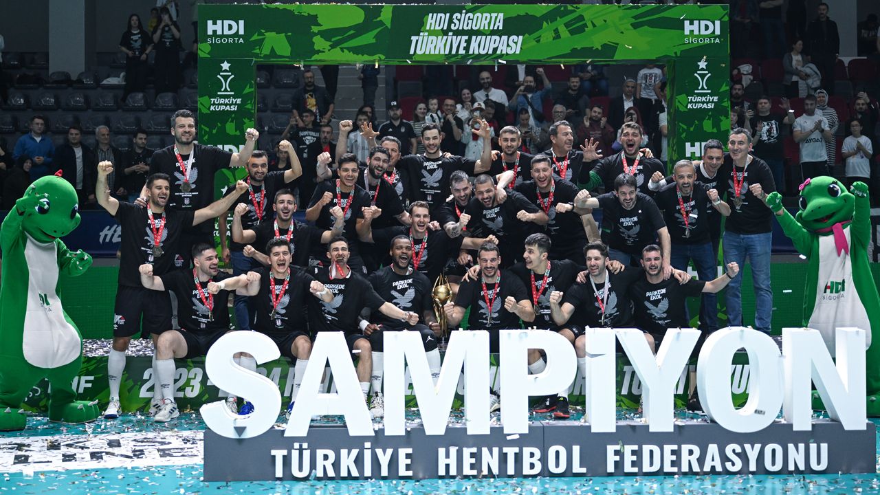 Hentbol Türkiye Kupası&#039;nda şampiyon Beşiktaş oldu